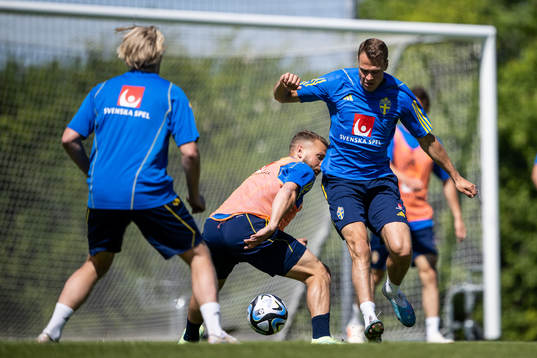 Jesper Karlström and Victor Claesson of the Swedish