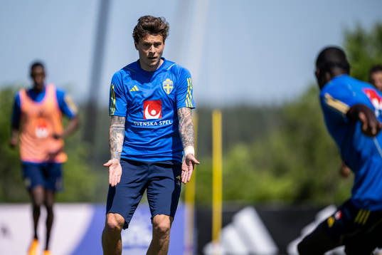 Victor Nilsson Lindelöf of the Swedish national football