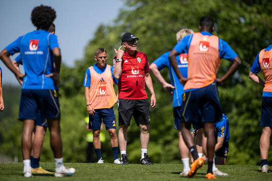 head coach Janne Andersson of the Swedish national football