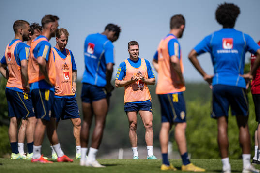 Gabriel Gudmundsson of the Swedish national football team
