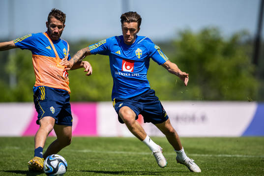 Marcus Rohdén and Kristoffer Olsson of the Swedish