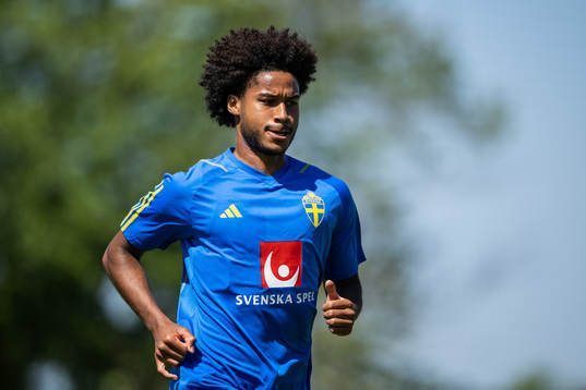 Jens Cajuste of the Swedish national football team