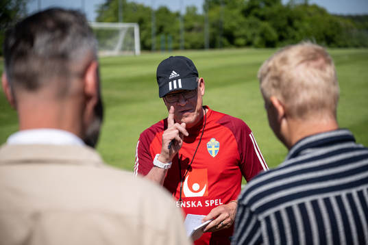 head coach Janne Andersson of the Swedish national football