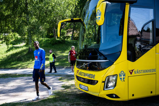 Alexander Isak of the Swedish national football team