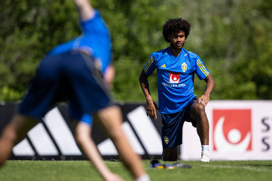 Jens Cajuste of the Swedish national football team