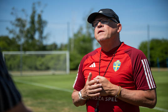 head coach Janne Andersson of the Swedish national football