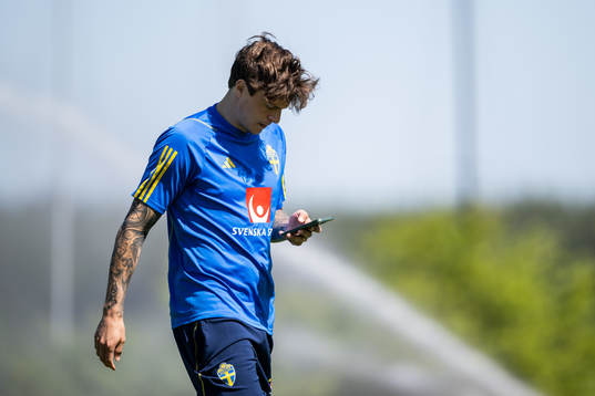 Victor Nilsson Lindelöf of the Swedish national football