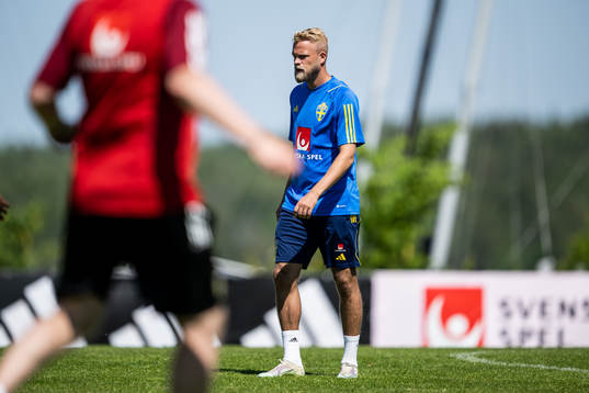 Daniel Sundgren of the Swedish national football team