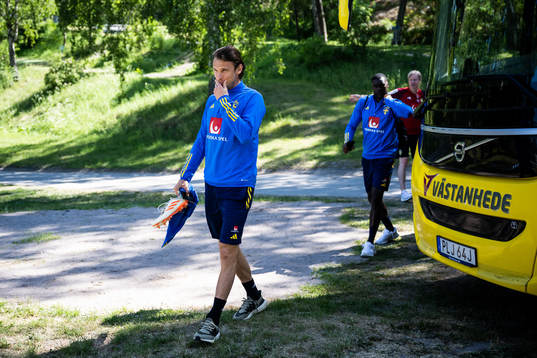 Albin Ekdal of the Swedish national football team