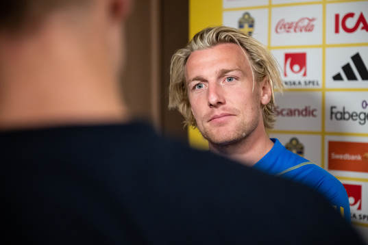 Emil Forsberg of the Swedish national football team