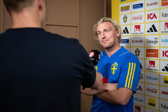 Emil Forsberg of the Swedish national football team