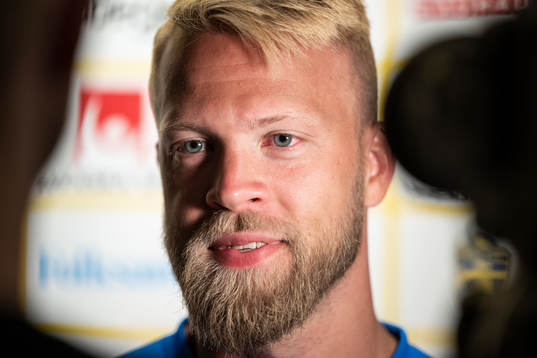 Daniel Sundgren of the Swedish national football team