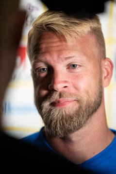 Daniel Sundgren of the Swedish national football team