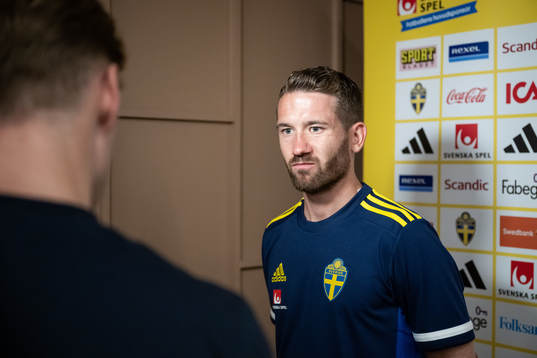 Marcus Rohdén of the Swedish national football team