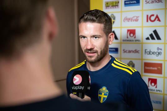 Marcus Rohdén of the Swedish national football team