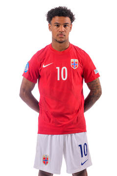 Oscar Bobb of the norwegian under-21 national football team