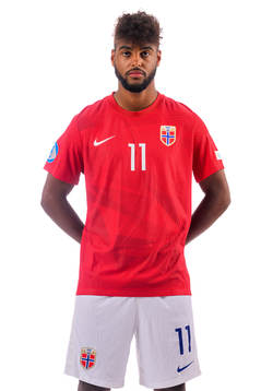 Emil Konradsen Ceide of the norwegian under-21 national