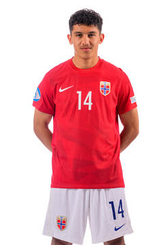 Osame Sahraoui of the norwegian under-21 national football