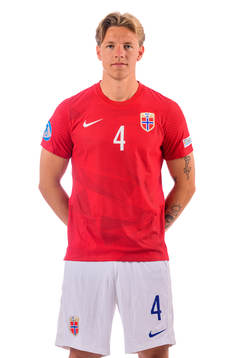 Jesper Daland of the norwegian under-21 national football