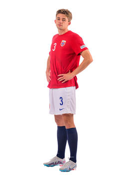 Henrik Heggheim of the norwegian under-21 national football