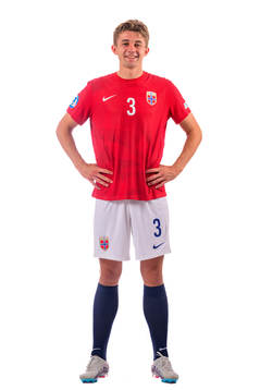 Henrik Heggheim of the norwegian under-21 national football