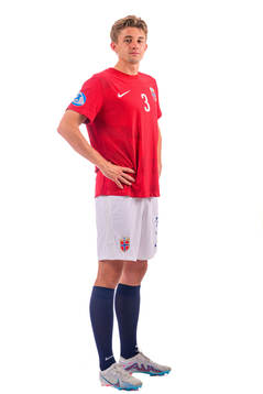Henrik Heggheim of the norwegian under-21 national football