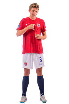 Henrik Heggheim of the norwegian under-21 national football