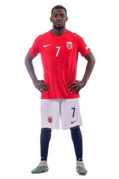 Joshua Kitolano of the norwegian under-21 national football