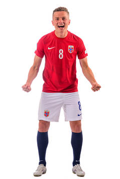 Johan Hove of the norwegian under-21 national football team