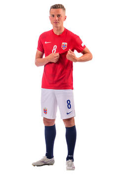 Johan Hove of the norwegian under-21 national football team