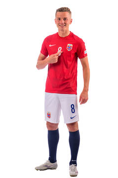 Johan Hove of the norwegian under-21 national football team
