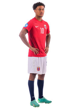 Oscar Bobb of the norwegian under-21 national football team