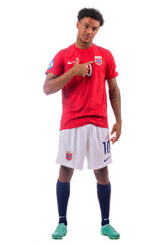 Oscar Bobb of the norwegian under-21 national football team