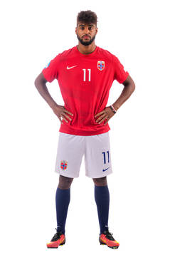 Emil Konradsen Ceide of the norwegian under-21 national