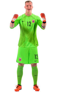 Goalkeeper Kristoffer Klaesson of the norwegian under-21