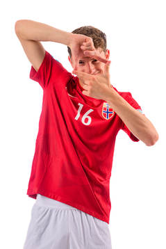 Håkon Evjen of the norwegian under-21 national football