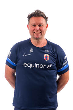 Fysio Bård Homstøl of the norwegian under-21 national