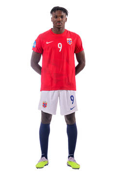 Seedy Jatta of the norwegian under-21 national football