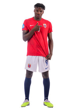 Seedy Jatta of the norwegian under-21 national football
