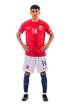 Osame Sahraoui of the norwegian under-21 national football
