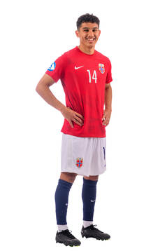Osame Sahraoui of the norwegian under-21 national football