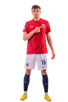 Håkon Evjen of the norwegian under-21 national football