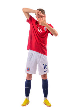 Håkon Evjen of the norwegian under-21 national football