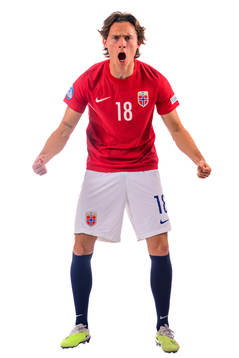 Markus Solbakken of the norwegian under-21 national