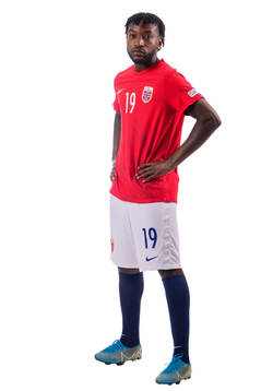 Warren Kamanzi of the norwegian under-21 national football