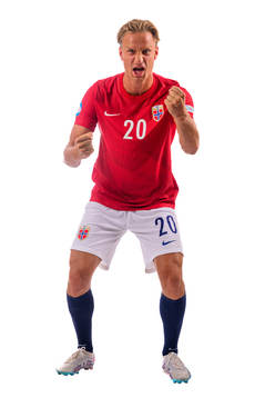 Erik Botheim of the norwegian under-21 national football