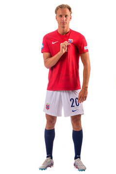 Erik Botheim of the norwegian under-21 national football