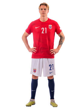 Tobias Christiansen of the norwegian under-21 national