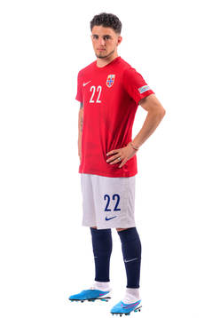 Christos Zafeiris of the norwegian under-21 national