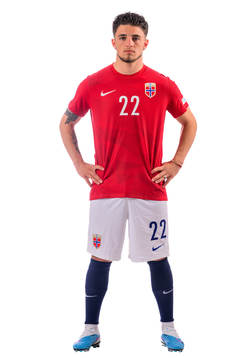 Christos Zafeiris of the norwegian under-21 national